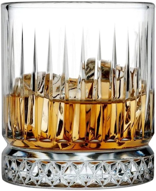 Pasabahce Elysia Whiskey Tumbler - 35,5 cl - 6 stuks