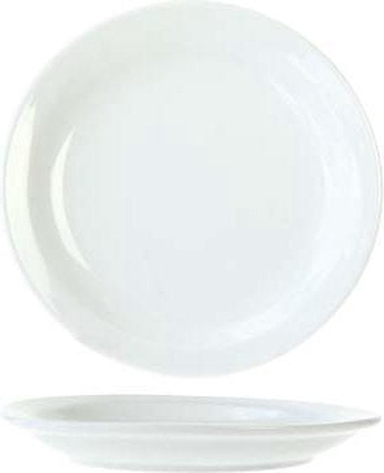 Cosy&Trendy Everyday Gebaksbordje - Ø 16 cm - Wit - Set-6