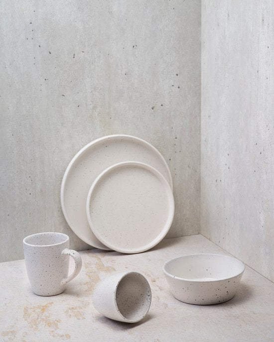 PUNTO WHITE DESSERTBORD D20,3CM - set van 6