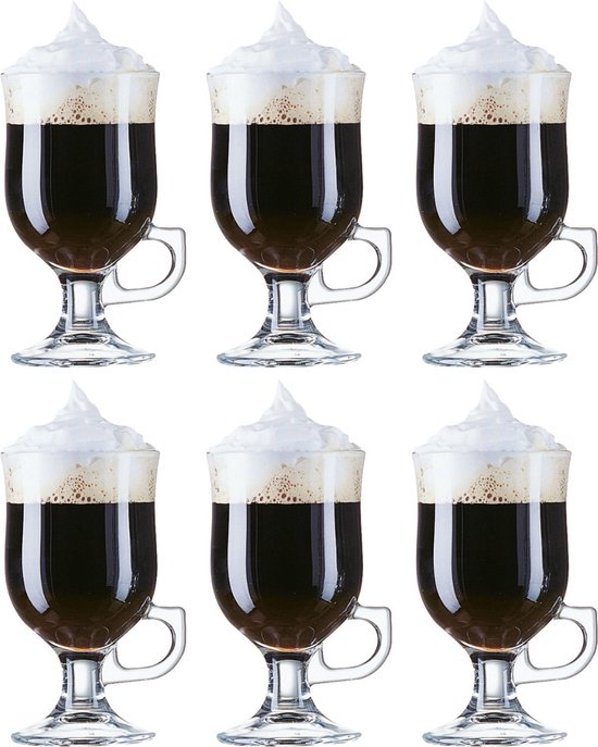 Arcoroc Mazagran Irish Coffeglas 24 cl - Gehard glas - 6 stuks