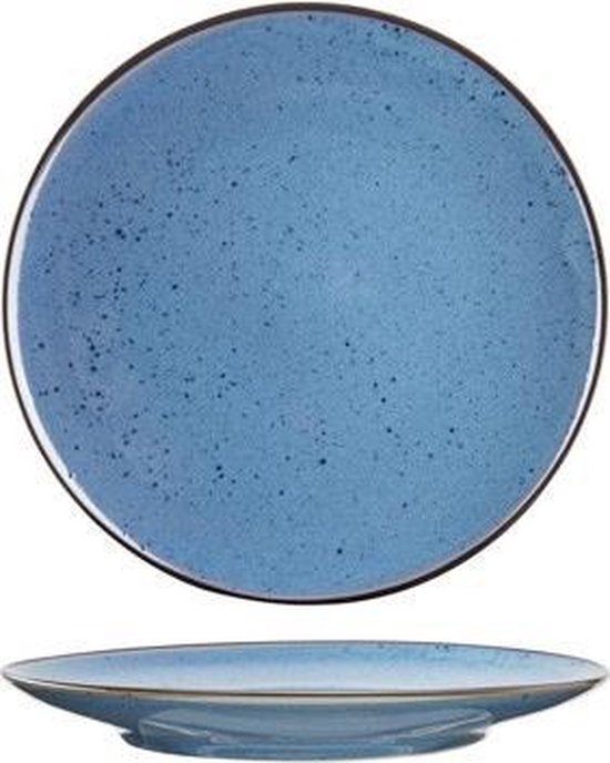 Corfu Blauw Dinerbord - Plat - Ø 26,3cm