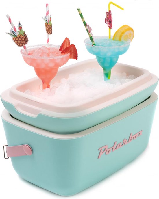 Polarbox Koelbox met Schouderband - Pastelgroen - 20 Liter - 45x30x(H)27cm