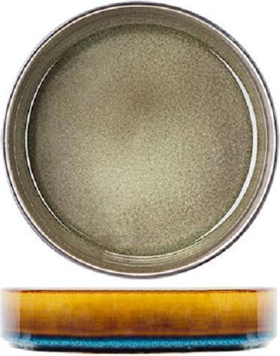 Cosy&Trendy Quintana Green diep bord - Ø 19,5 cm - Set-3