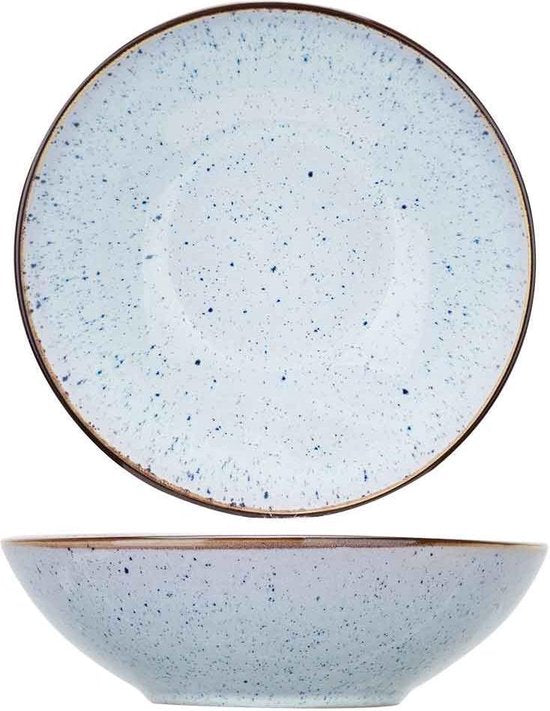 Cosy&Trendy Tessa Blue diepbord - Ø 18 x H 5,5 m - Set-6