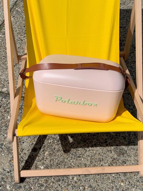 Polarbox Retro Koelbox Nude – 20 Liter Inhoud – Duurzaam Geproduceerd