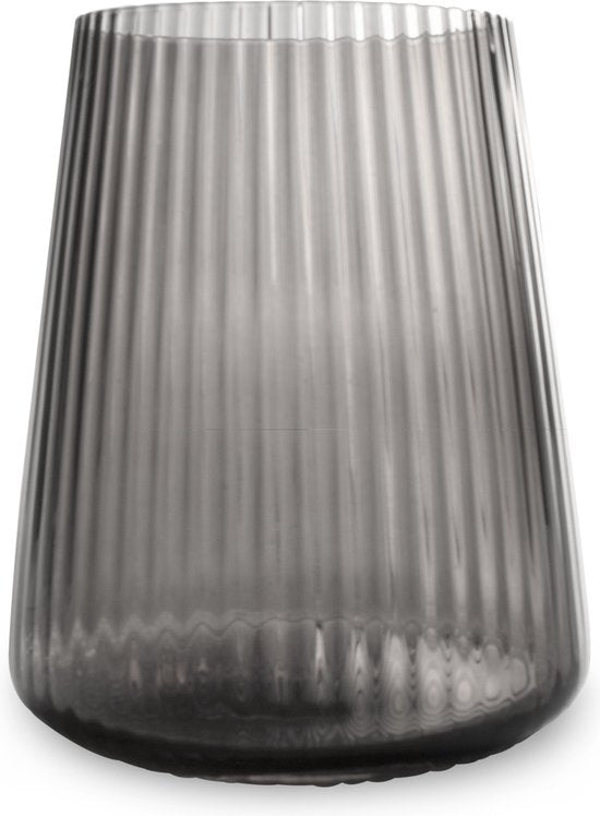 S|P Collection Glas 30cl smoked Ray - set/4