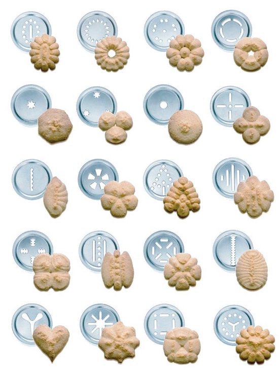 Marcato Biscuits maker met sjablonen - Zwart
