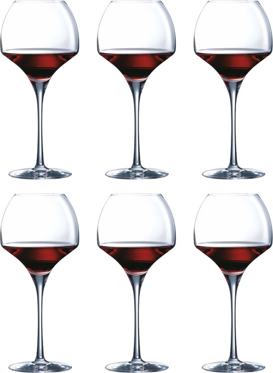 Chef&Sommelier Open Up Soft  Wijnglas - Rond - 470 ml - 6 stuks