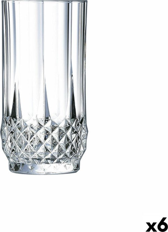 Eclat Longchamp Longdrinkglas - 28 cl - Set-6
