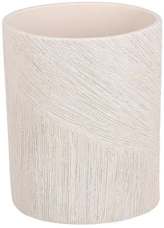 S|P Collection Vaas 13,5x9xH17,5cm ovaal beige Vico