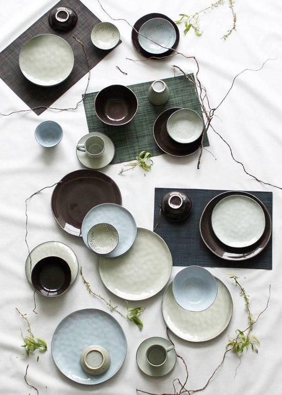 Salt&Pepper - Plat bord - 26,5cm - groen - Artisan - set/4