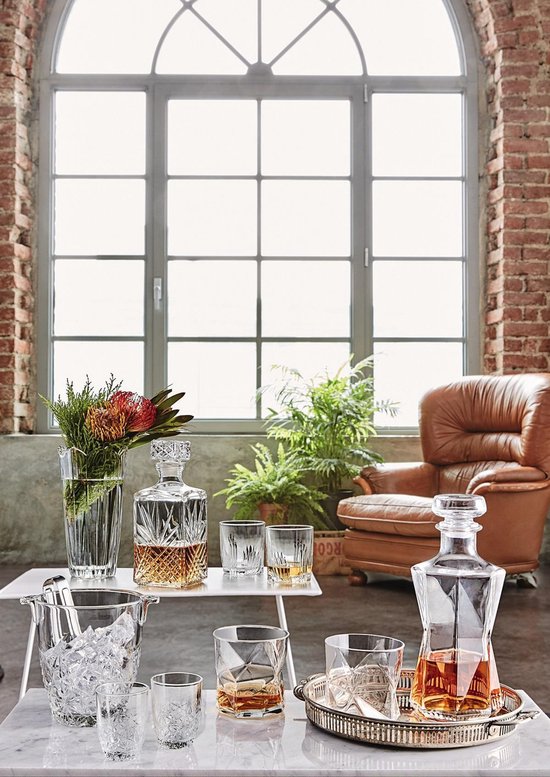 Bormioli Rocco Dedalo Whiskeyset - 7-delig - Glas