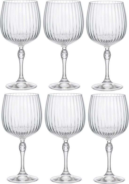 Bormioli Rocco America's 20 Gin Tonic Cocktailglas - 740 ml - Set-6