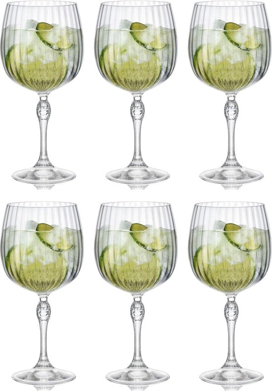 Bormioli Rocco America's 20 Gin Tonic Cocktailglas - 740 ml - Set-6