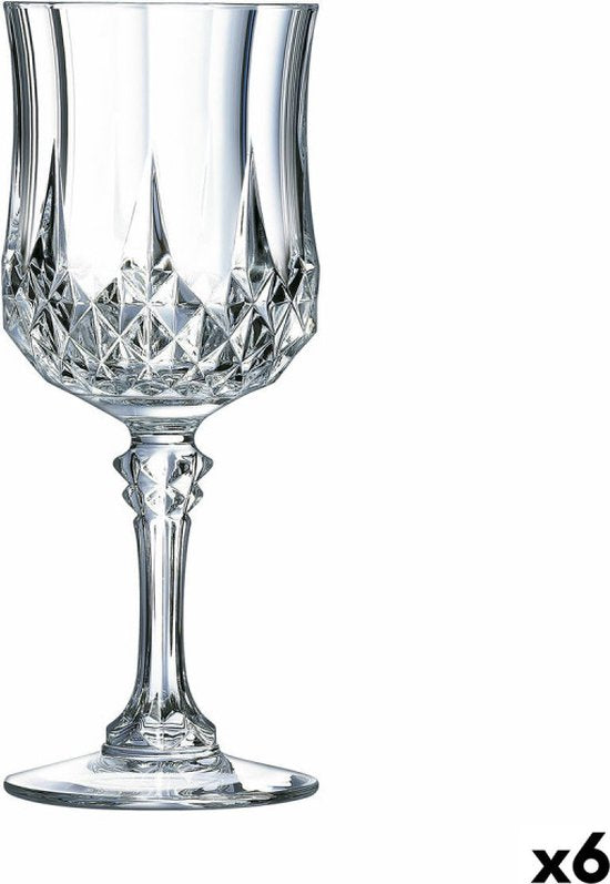 Eclat Longchamp Wijnglas - 25 cl - Set-6