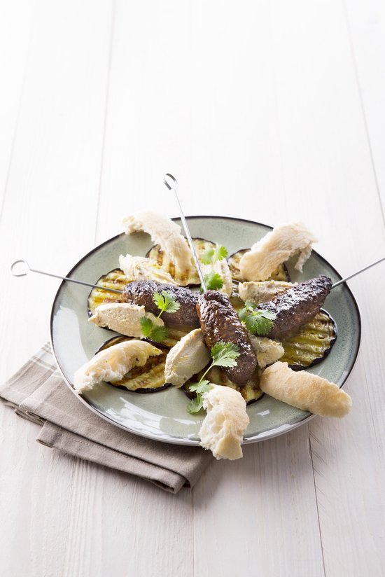 Cosy & Trendy Serviesset Fez - Groen - 12-delig / 4 personen - 4 dinerborden, 4 ontbijtborden en 4 diepe borden
