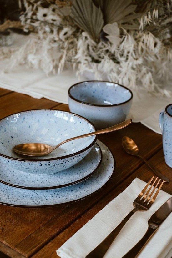 Cosy&Trendy Tessa Blue kom - Ø 13,6 cm - Set-6