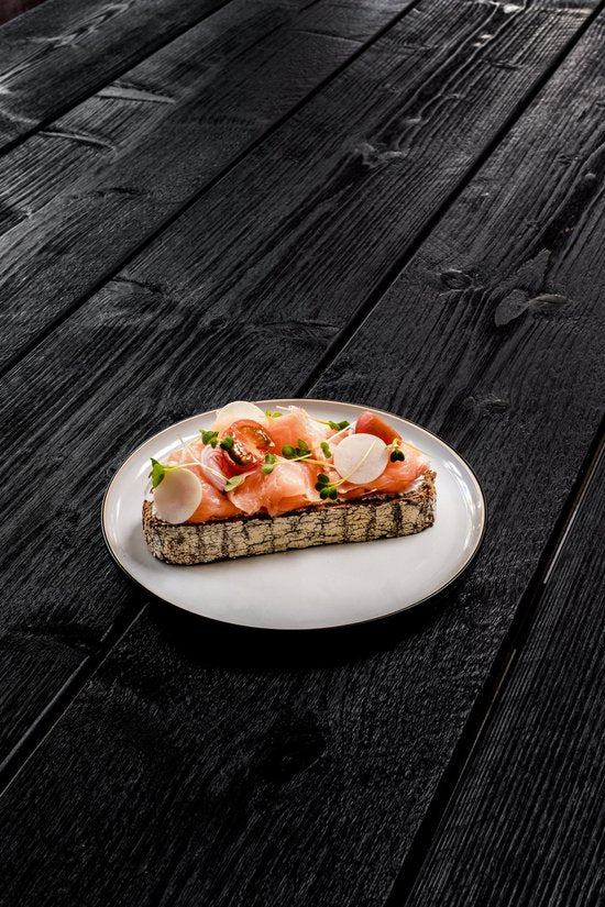 Cosy & Trendy Serviesset Ciel - Wit - 18-delig / 6 personen - 6 dinerborden, 6 ontbijtborden en 6 kommen