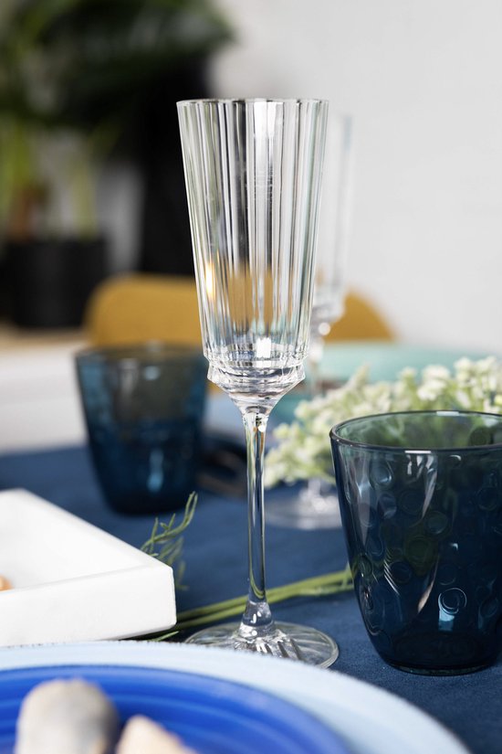 Cristal d'Arques Macassar champagneglas - 17 cl - Set-6