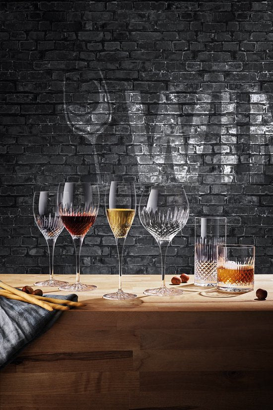 Bormioli Luigi Diamante- Wijnglas - 38cl - 4 stuks