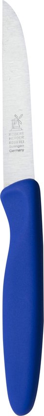 (2 stuks) Robert Herder Molenmes - Schilmesje - Aardappelmes - RVS - Blauw